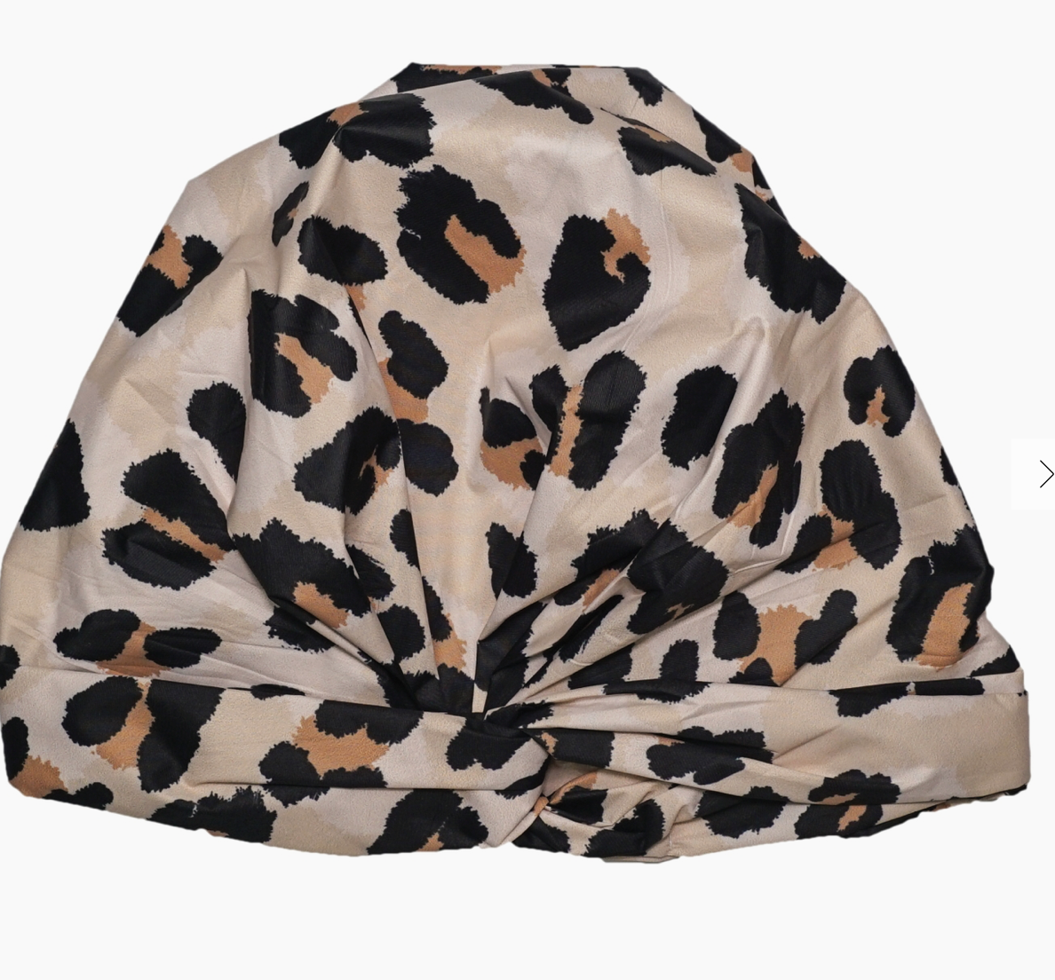 Luxe Shower Cap - Leopard